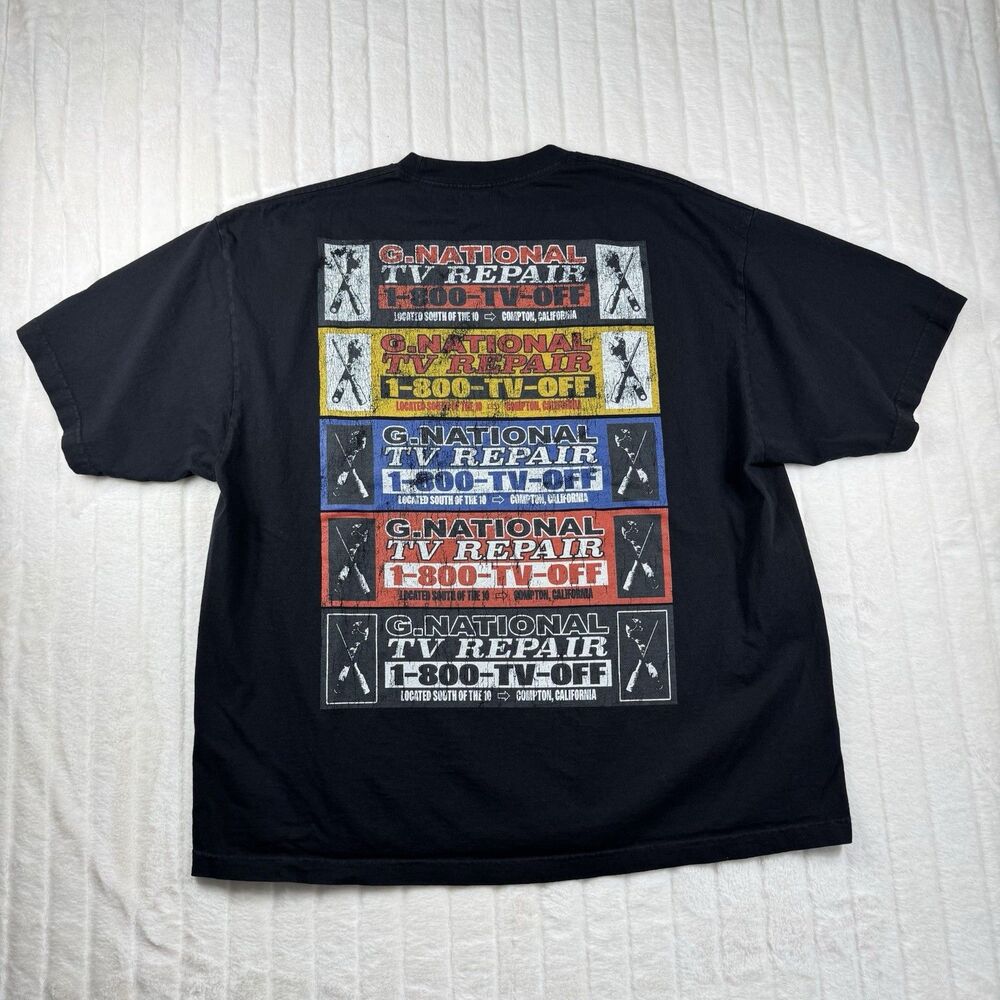 Kendrick Lamar Grand National Tour T-Shirt Men XL Oversized Mechanic Auto Repair